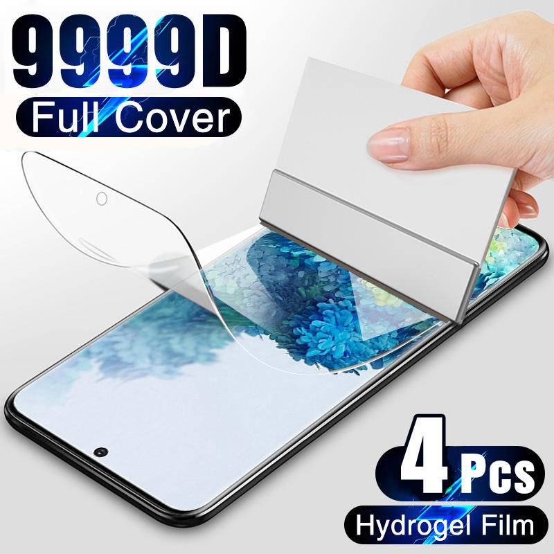 4pcs Untuk Xiaomi 8 9 9T 10 10T 11 11T 12 12S 12T 12x13 Pro Lite Ultra Hydrogel Film Pelindung Layar Untuk Xiaomi Mix4