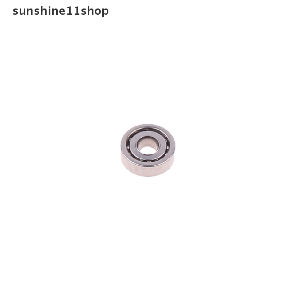 Sho 10pcs 68111 * 3 * 1mm Bantalan Terlindung Dalam Alur Bola Bearing Miniatur N