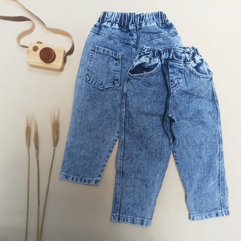 CELANA JEANS ANAK UNISEX 1-6 TAHUN PREMIUM LUCU MURAH BAGUS