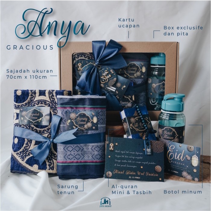 

Hampers Lebaran Peralatan Sholat Salat Hadiah Bingkisan Sanak Saudara 095