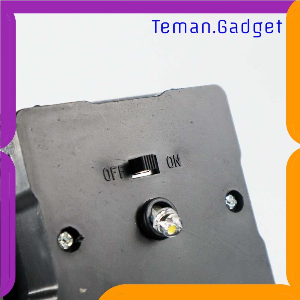 TG-LMP TaffLED Lampu Taman Hias Tancap Ground Plug Solar IP44 Warm White - EM311