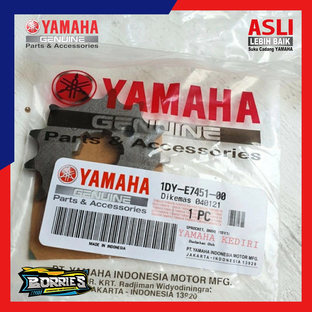 GIR SET GEAR SET JUPITER Z1 F1 1DY-WF01A-10 ORIGINAL 100 YGP