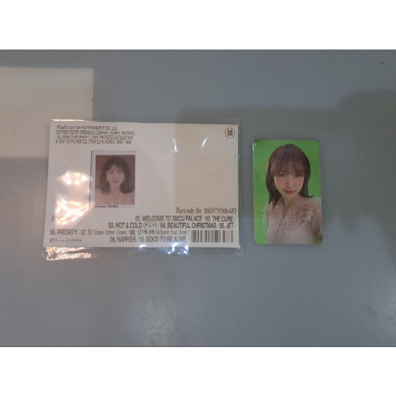 Red Velvet Winter SMTOWN SMCU Palace Wendy Set