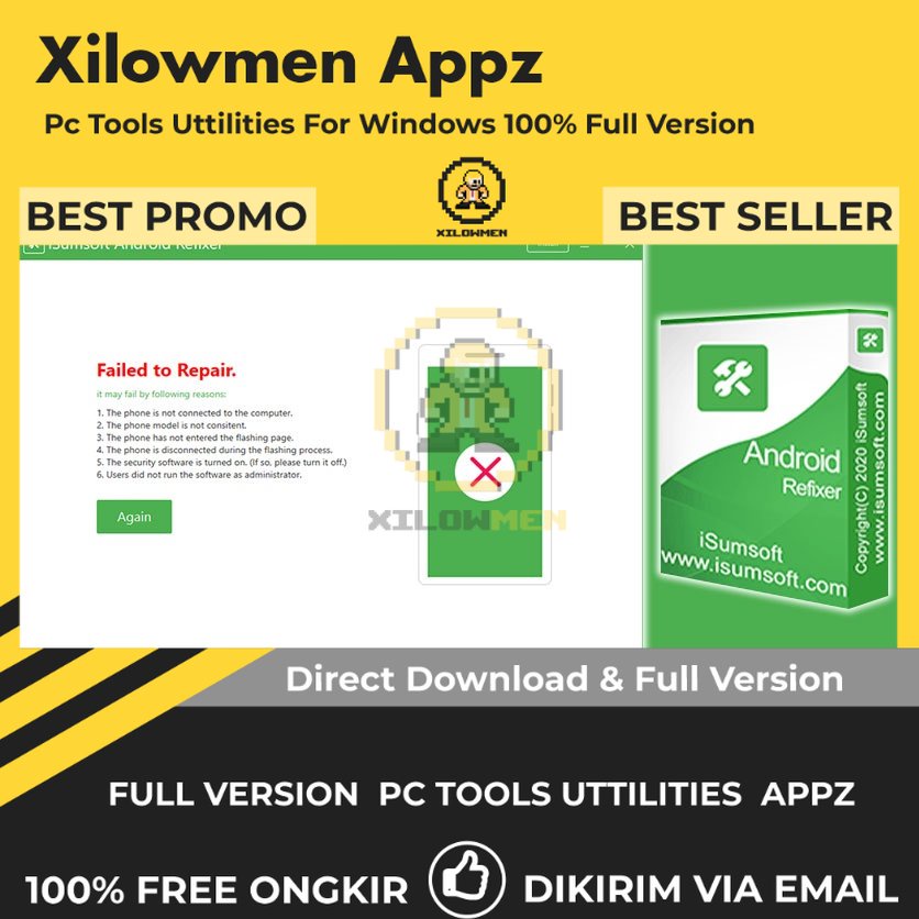 [Full Version] iSumsoft Android Refixer Pro PC Tools Software Utilities Lifetime Win OS