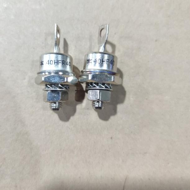 ➴ Sepasang diode Dioda Baut 40HF40 dan 40HFR40 / dioda baut 40a ➮