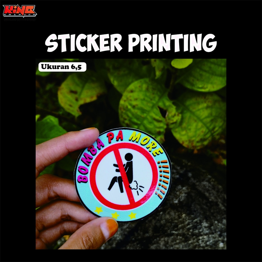 

STICKER BOMBA PA MORE PRINTING-KING GRAPHICS
