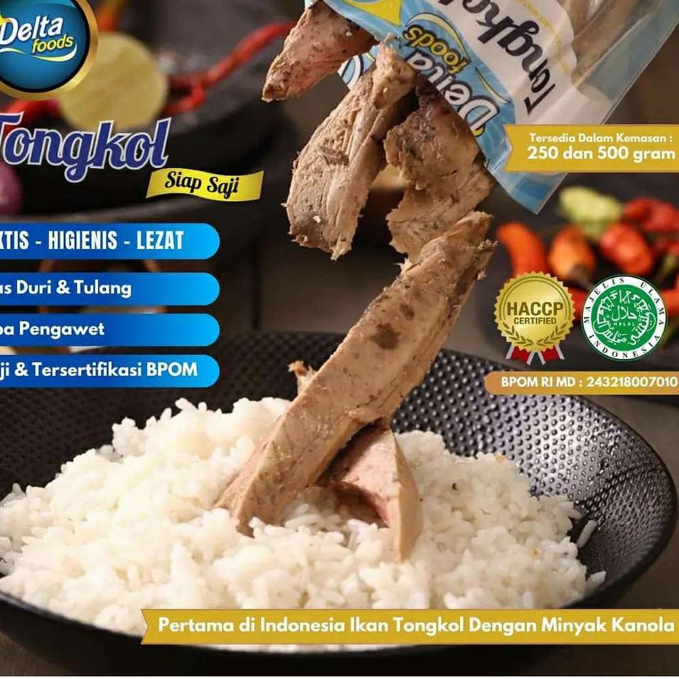 

✨11.11✨ Ikan Tongkol Delta Food Praktis Siap Saji 250gr
