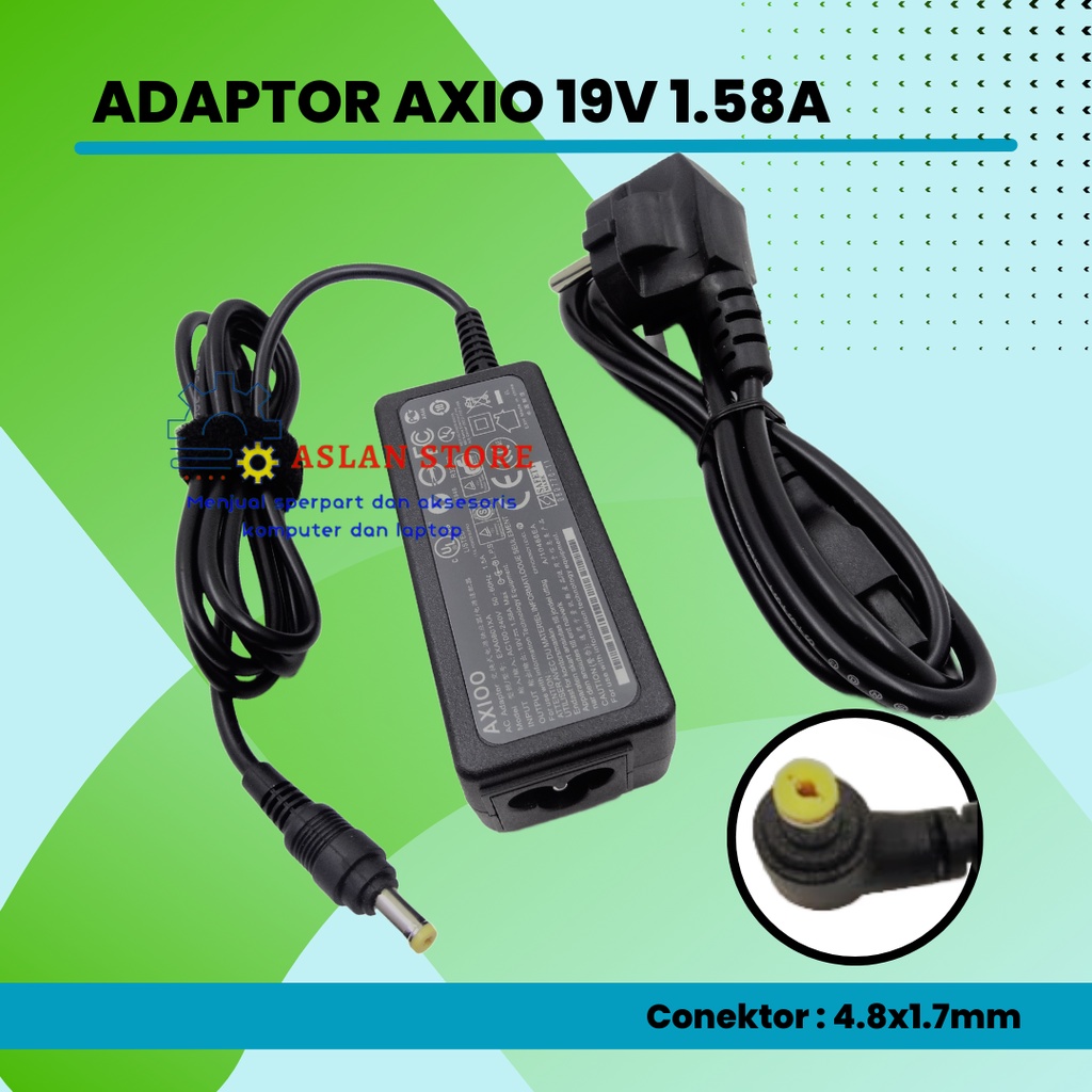 Adaptor Charger AXIOO Neon MNC M54 M54SR M540 HNM MNA MNV MNG