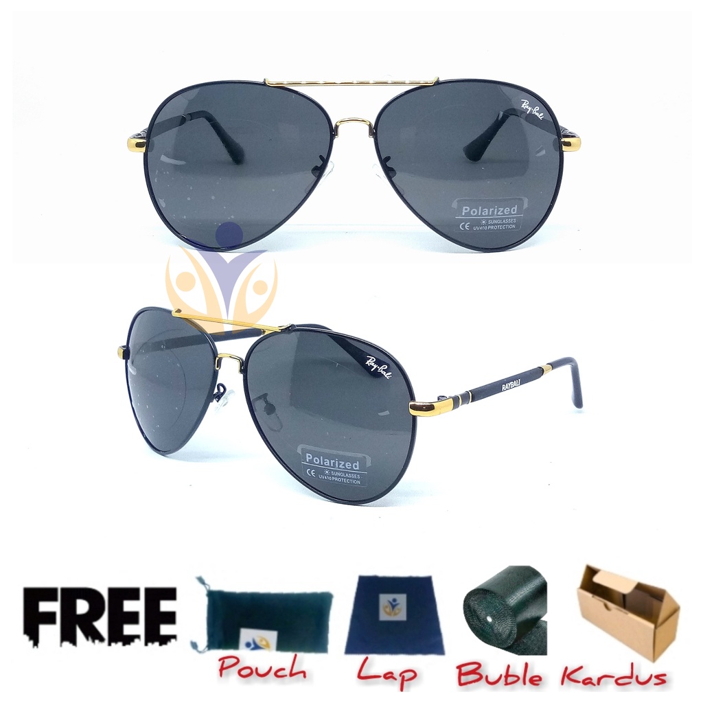 Polarized aviator sunglasses UV 400