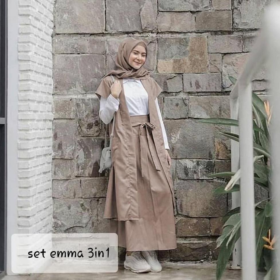 TERMURAH Arinda Set / Setelan Baju Wanita / Setelan Muslim Wanita / Baju Wanita Muslimah / Setelan W