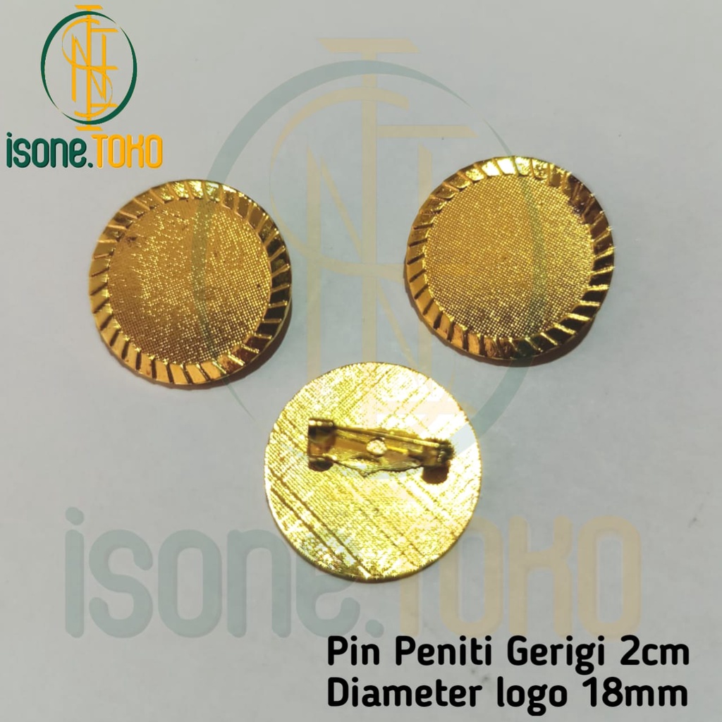 Pin Custom Logo Gerigi 20mm 2cm Pin Kegiatan Organisasi Pin Peniti