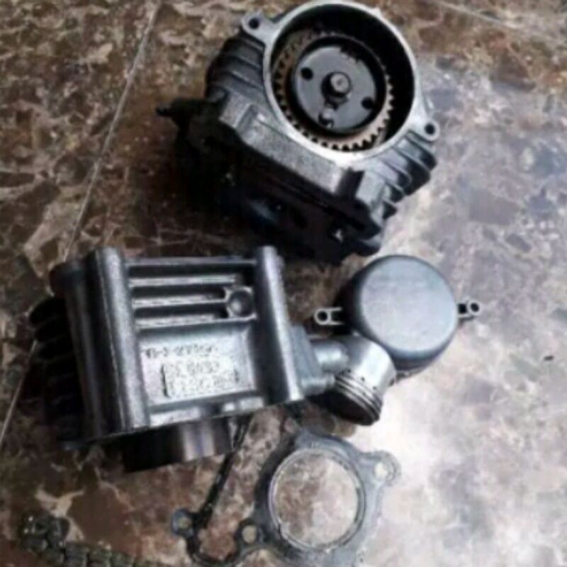 Blok head dan boring mio sporty mio soul fino karbu blok kelep dan blok seher mio sporty mio soul fi