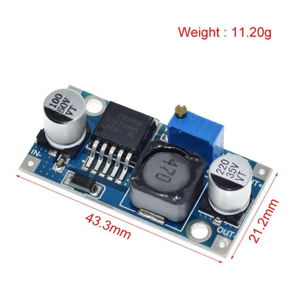 Populer 4pcs Modul Step Down Adjustable DC-DC 3A Buck Module