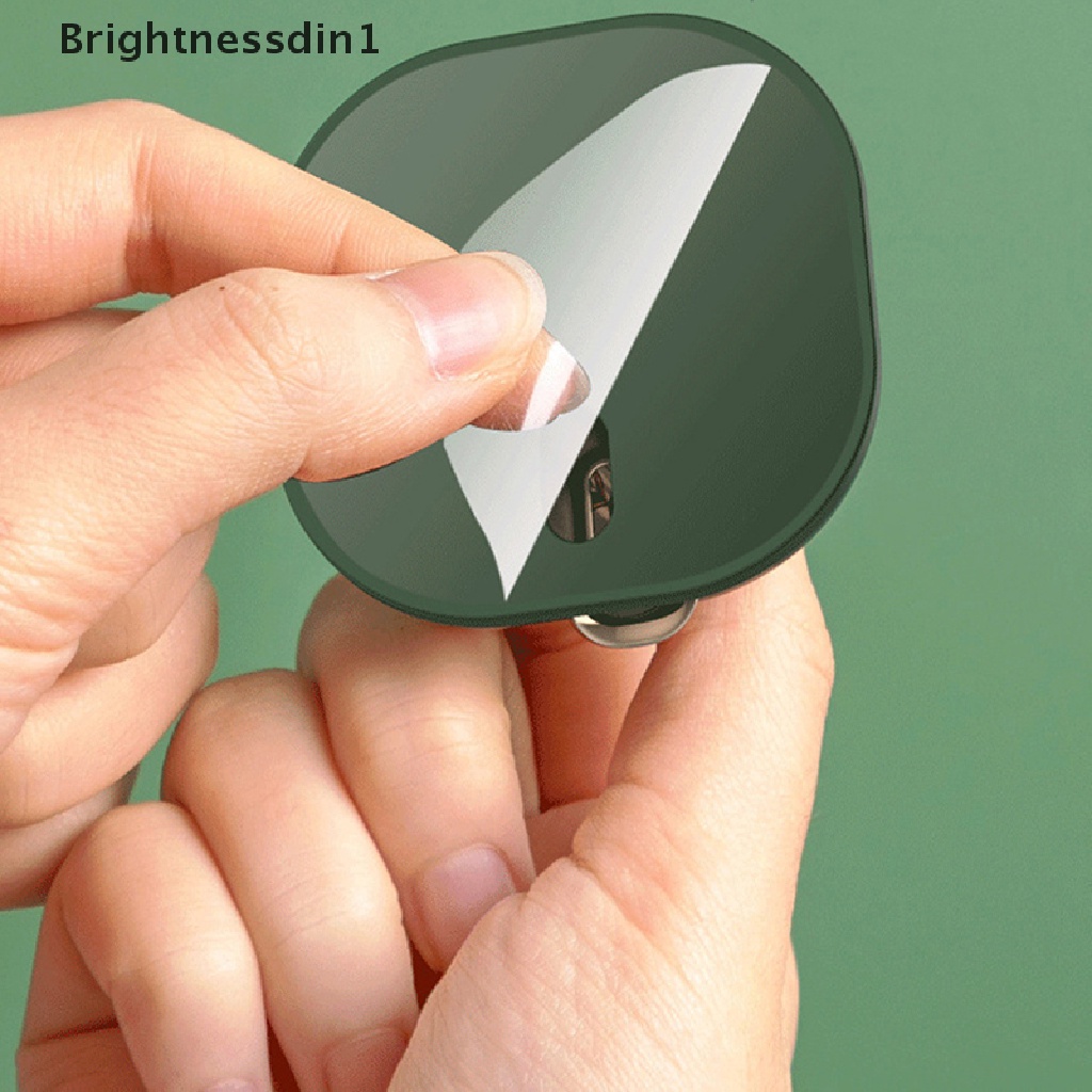 [Brightnessdin1] Tahan Air Self-Adhesive Dinding Kait Untuk Menggantung Kunci Gantungan Baju Pintu Gamis Kait Mantel Rak Handuk Holder Aksesori Kamar Mandi Butik