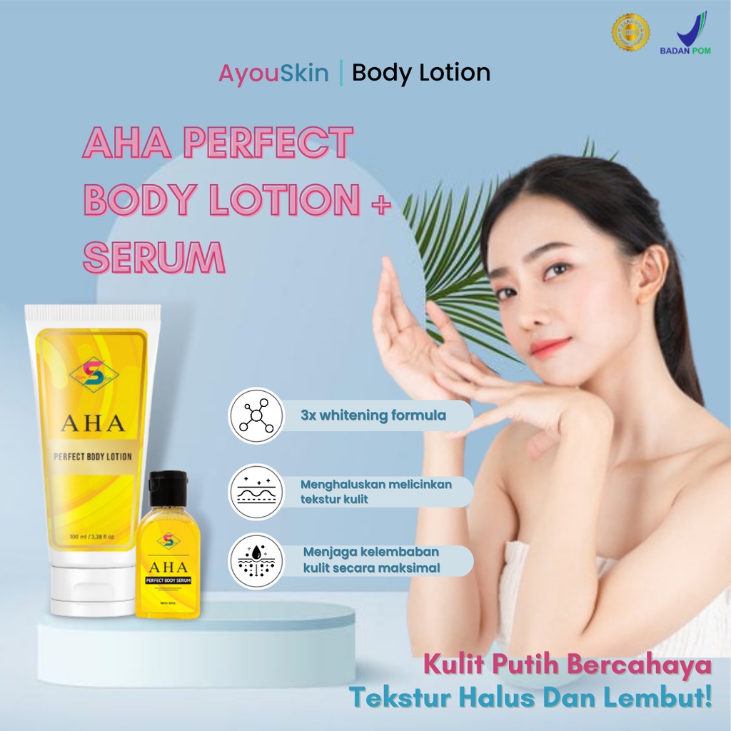 Paket Pemutih Badan, Body Lotion dan Serum Pemutih Badan, Krim Cream Pencerah Kulit, Mencerahkan, Me