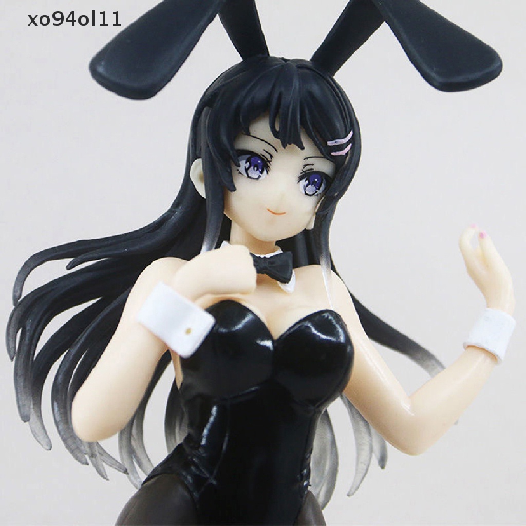 Xo Anime Rascal Not Dream of Bunny Girl Senpai Black Mai Sakurajima Figure OL