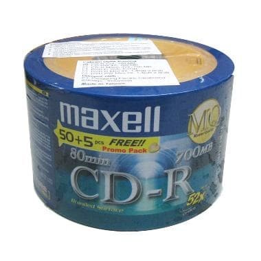 Maxell CD-R 52x CD Kosong / Disc Blank