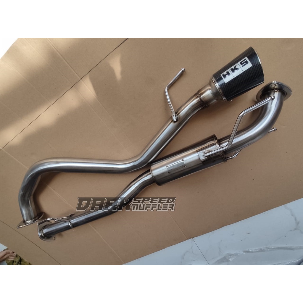 knalpot hks legamax carbon tip innova fortuner hilux