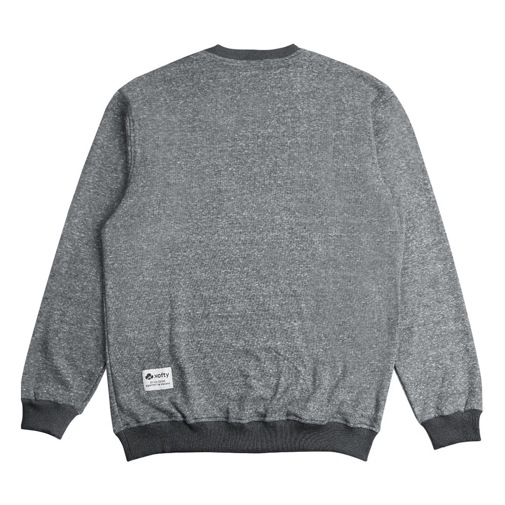 Xofty Mezzanine Sweater Crewneck Dark Grey