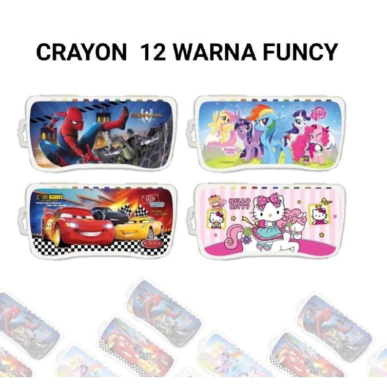 

E96 Crayon / Krayon Alat Mewarnai Eselon 12 dan 18 Warna HOT ⇊