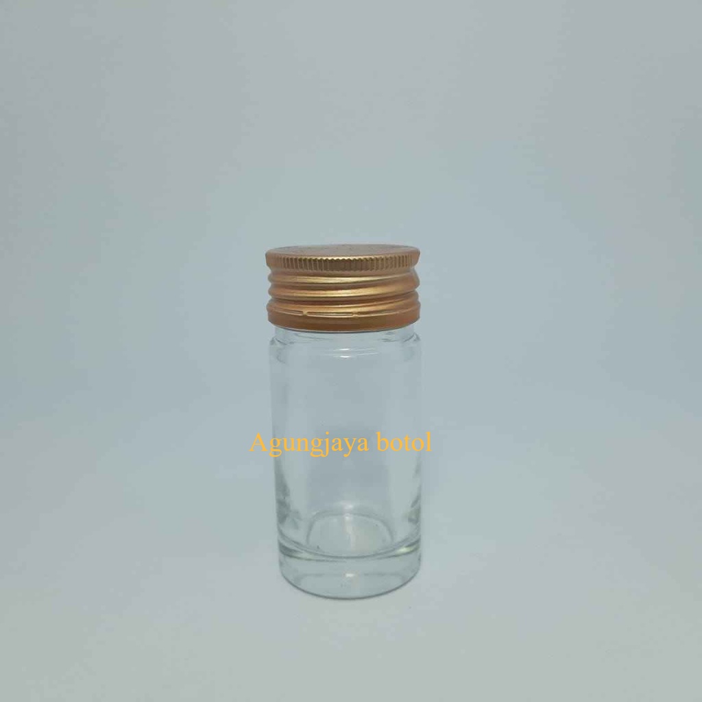 Botol Kaca 40 Ml Tabung Tinggi Clear / Botol Kaca / Botol Kaca Food / Botol Minuman / Botol Kaca Teh