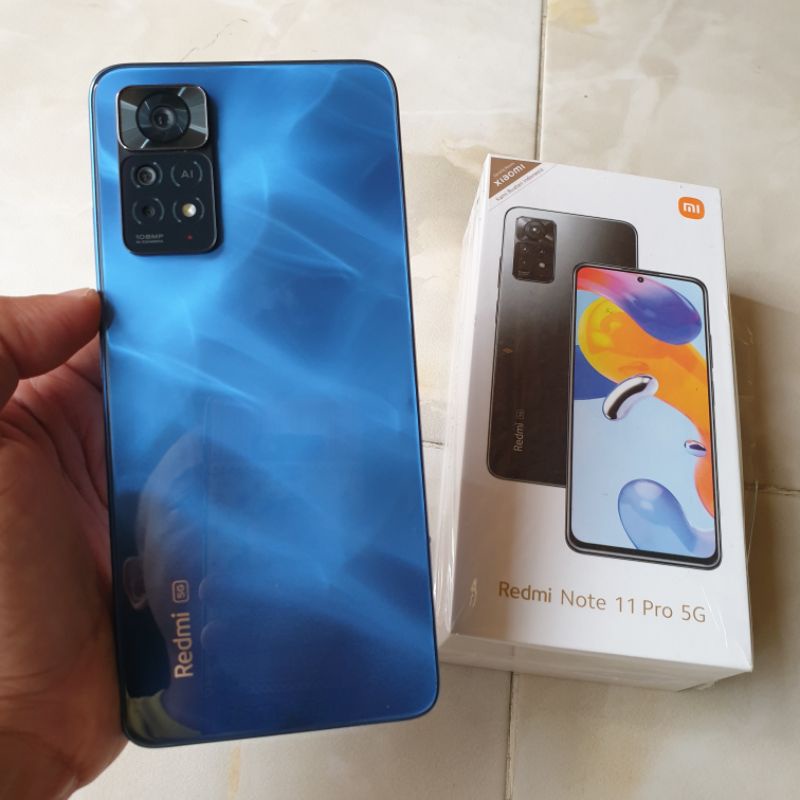 xiaomi redmi note 11 pro 5g 8/128 ram 8gb rom 128gb fulset like new
