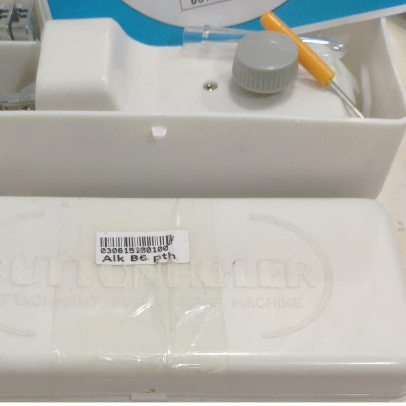 ♔ Alat Lubang Kancing B6 Mesin Jahit Hitam / Kuno ♧