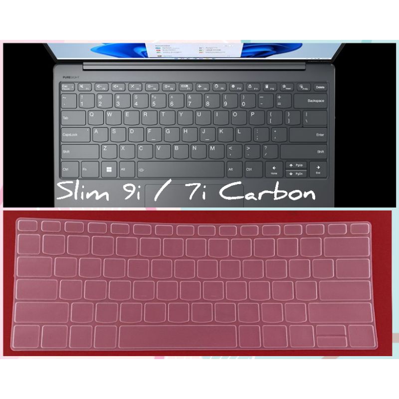 Keyboard Protector Laptop Lenovo Yoga slim 9i / slim 7i Carbon