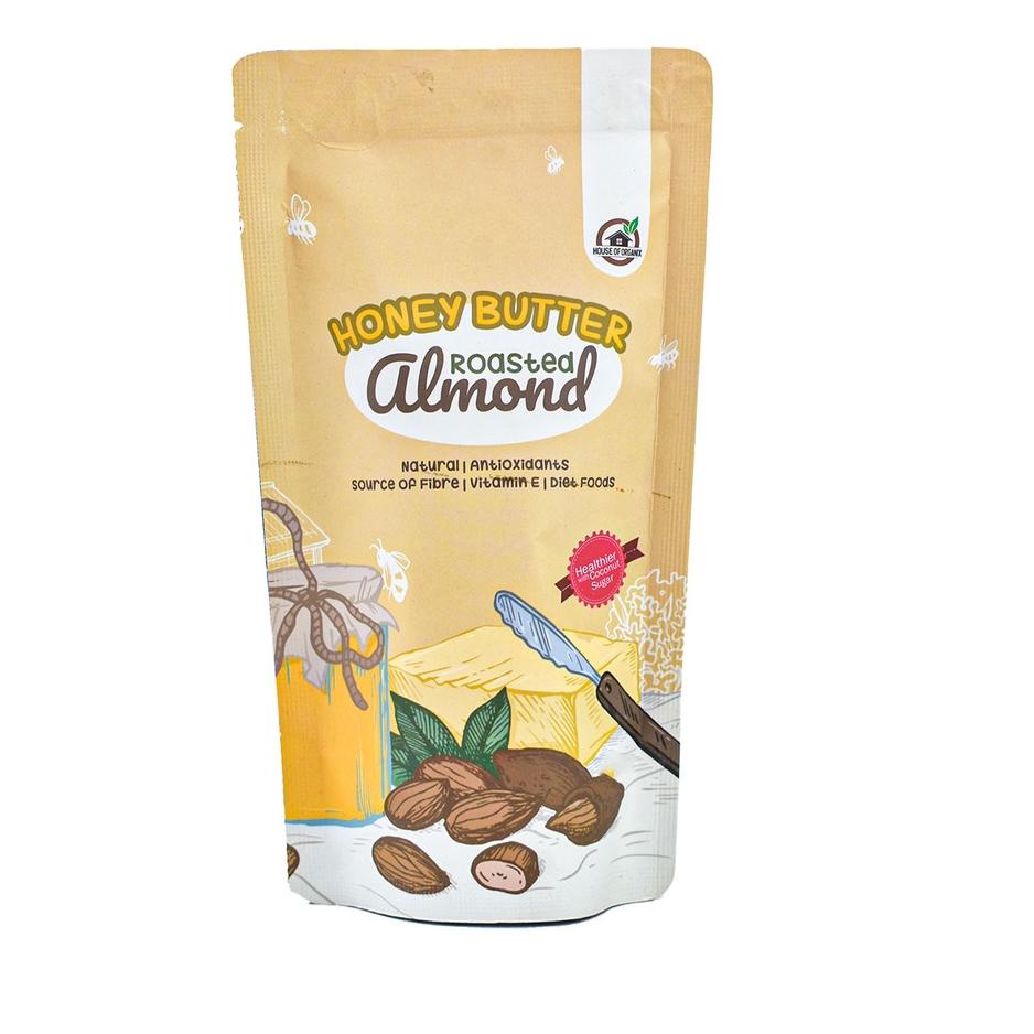 

♠ Honey Butter Roasted Almond ( Panggang ) 250 Gr ♧