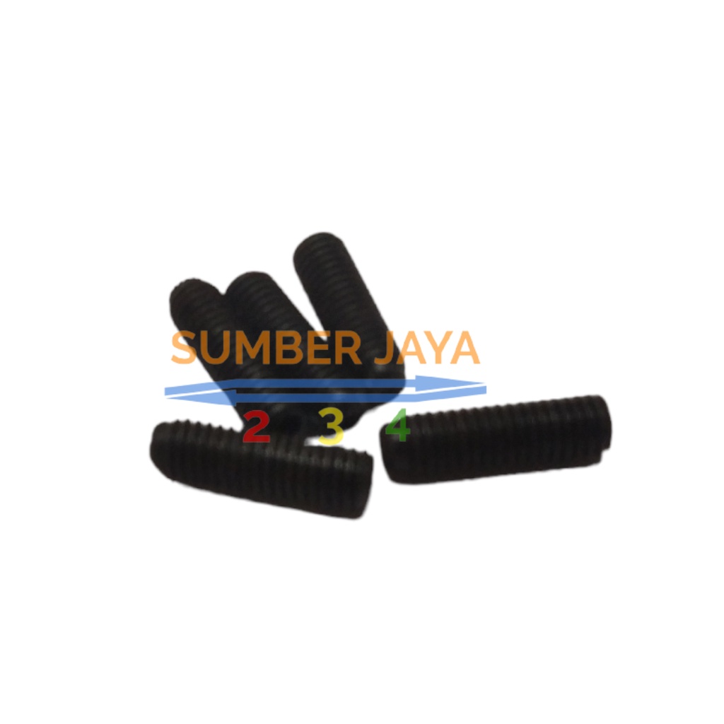 Baut tanpa kepala M3 x 10 Set L/ Baut Socket TERMURAH -