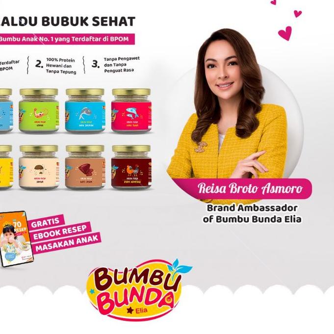 

✱ Bumbu Bunda by Elia Kaldu Non MSG Non Gula Garam / Kaldu Mpasi Anti GTM ☄