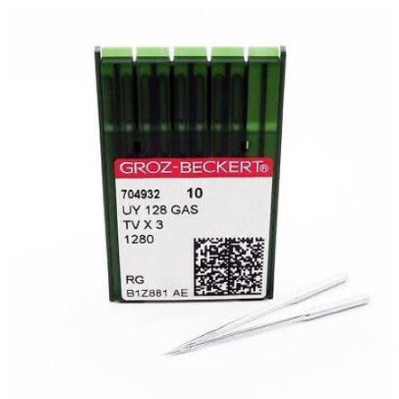 Jarum Groz Beckert Needles UYx128 / UY x 128 GBS Mesin Overdeck Kamput Kamkut GrozBeckert