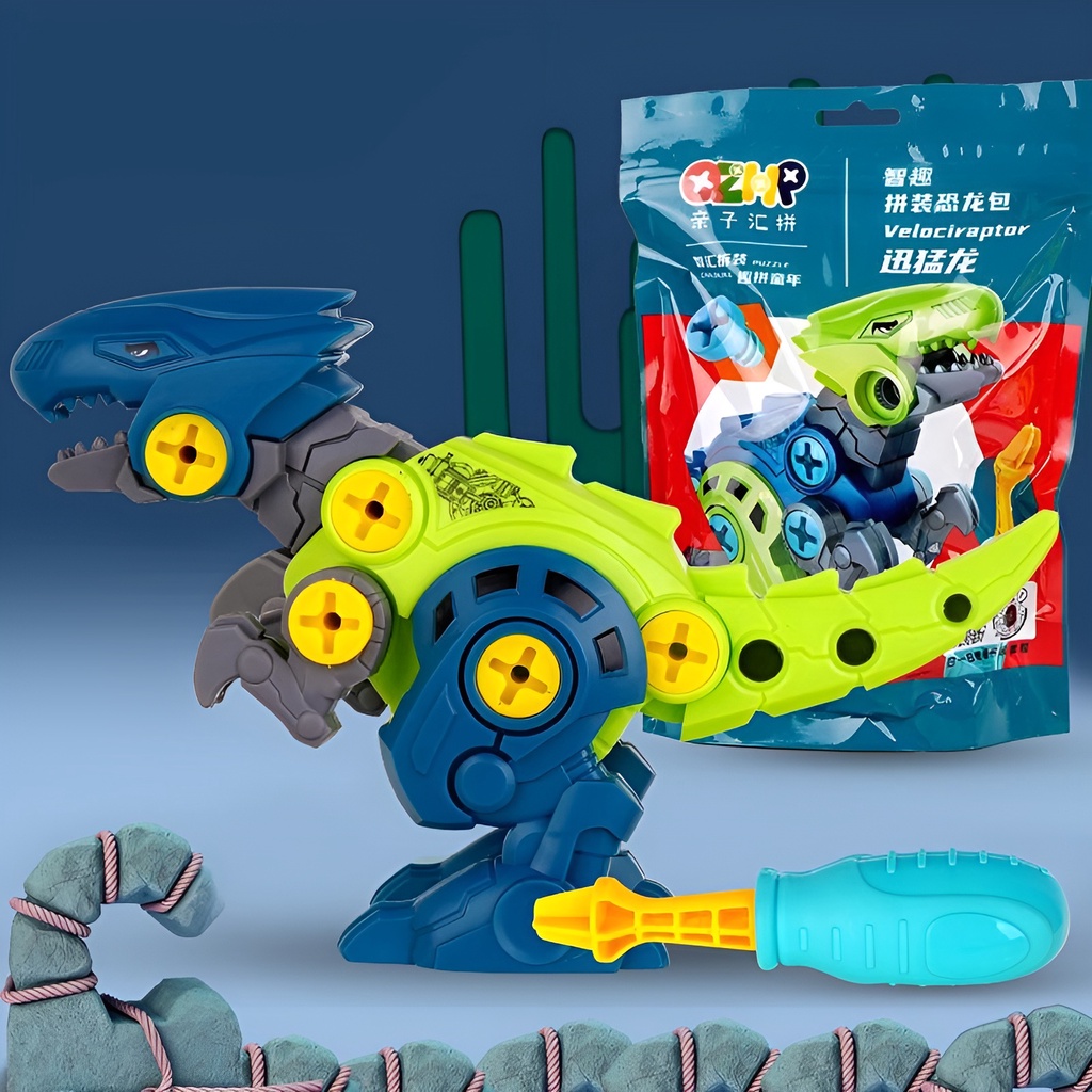 Dino Puzzle | Mainan Anak Anak Laki Laki Keren | Mainan Robot Dinosaurus | Mainan Terbaru 2021