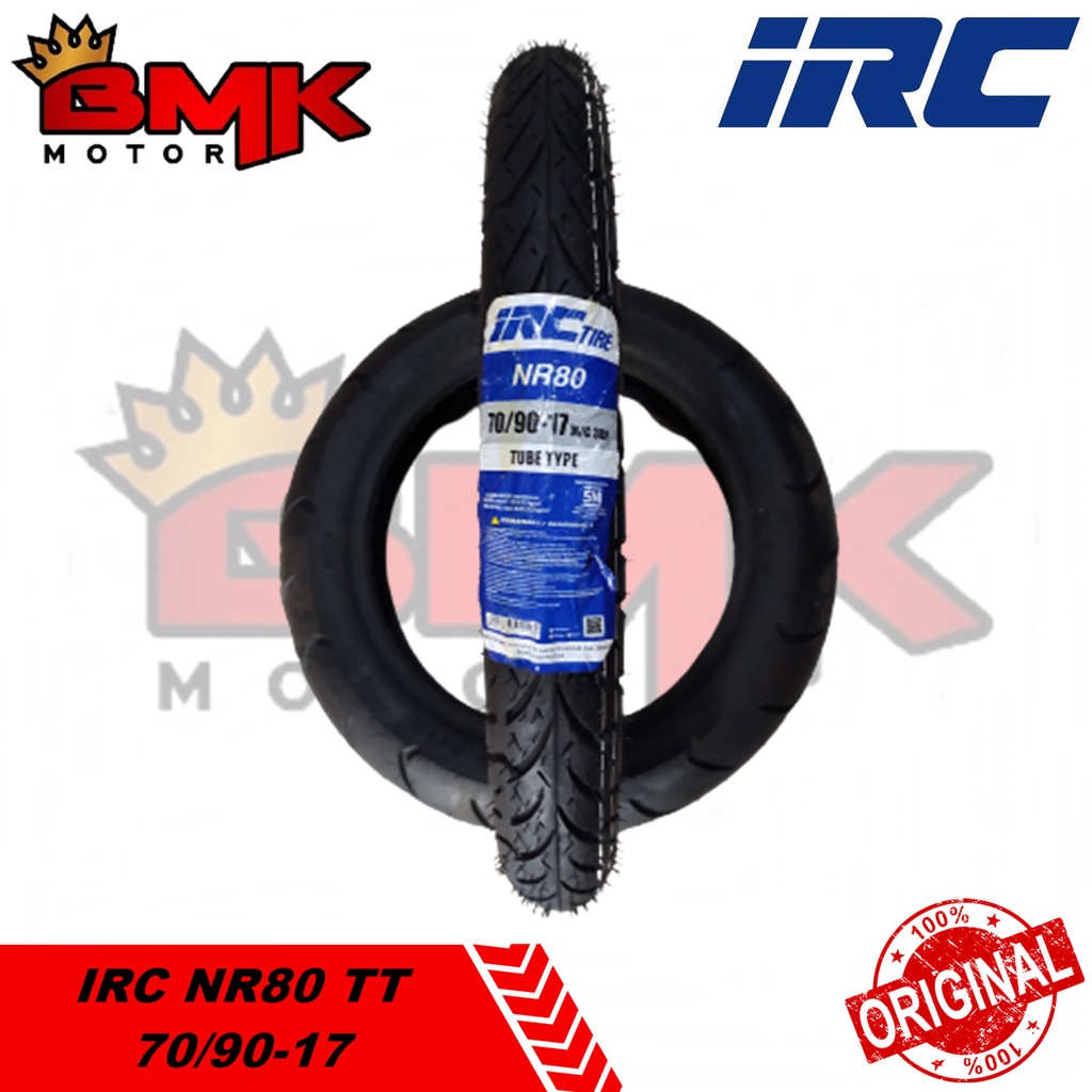 IRC Ban Luar Nr80 70/90-17 Tubetype