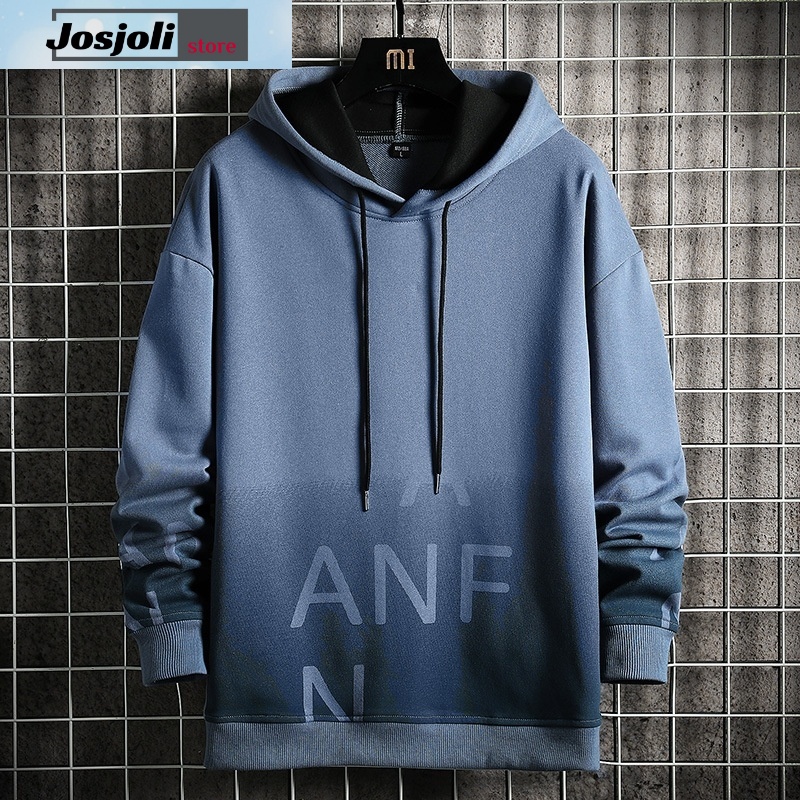 JOSJOLI_PIYAMA/Sweater Hoodie Anf/Atasan Pria Dewasa Lengan Panjang/Fit to L