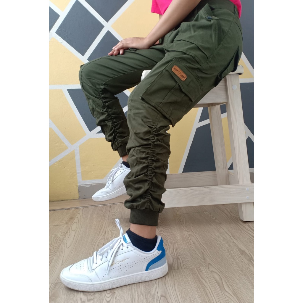 CELANA JOGGER CARGO CEWEK/JOGGER GOWES/JOGGER GUNUNG/JOGGER PANTS CEWEK