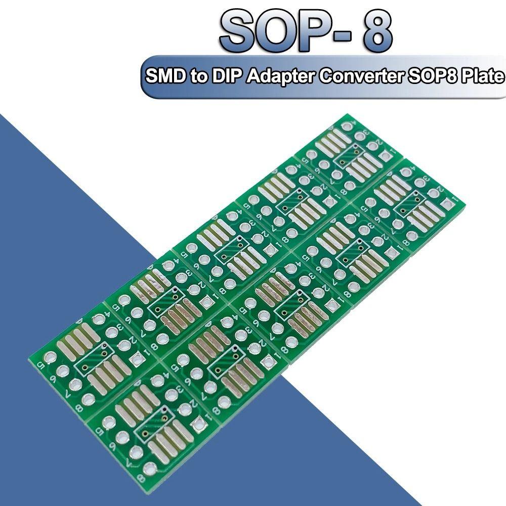 Agustina Conveter Board Sirkuit Elektronik 1.27mm Double Sides 0.65mm PCB Board Converter TSSOP8 SOP8 SMD Ke DIP8