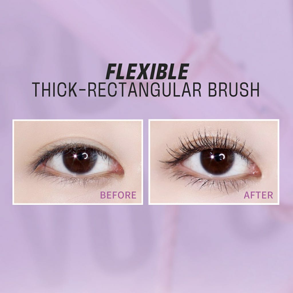 [ORI BPOM] BNB barenbliss Korean Roll To Volume Mascara 「Long Lasting Waterproof Smudgeproof」| BNB Barenbliss Korean Roll To Volume | Mascara | Waterproof Smudgeproof Mascara