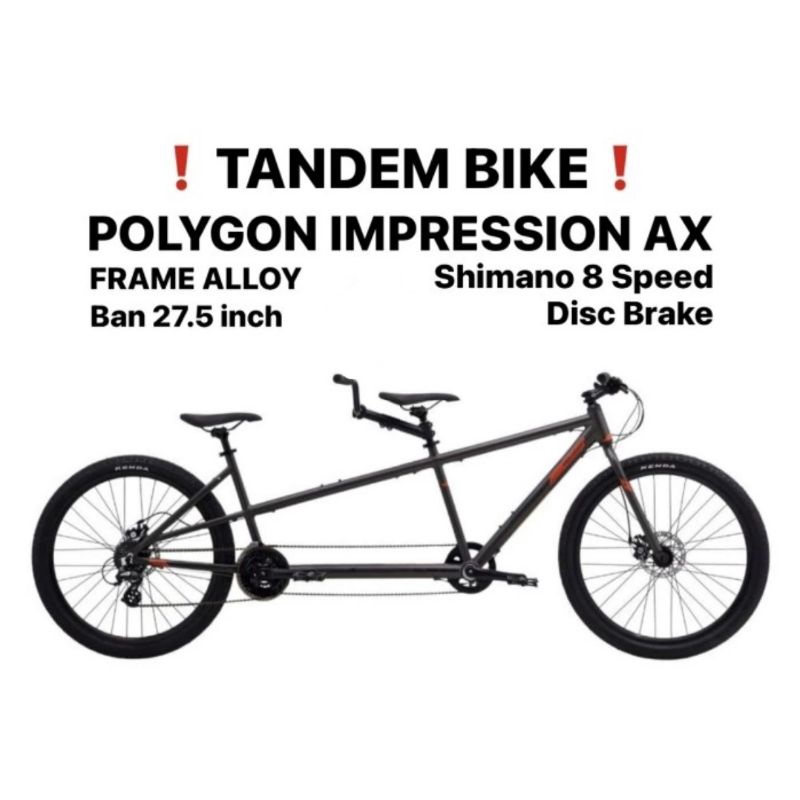 Sepeda 27,5 inch POLYGON TANDEM Impression AX