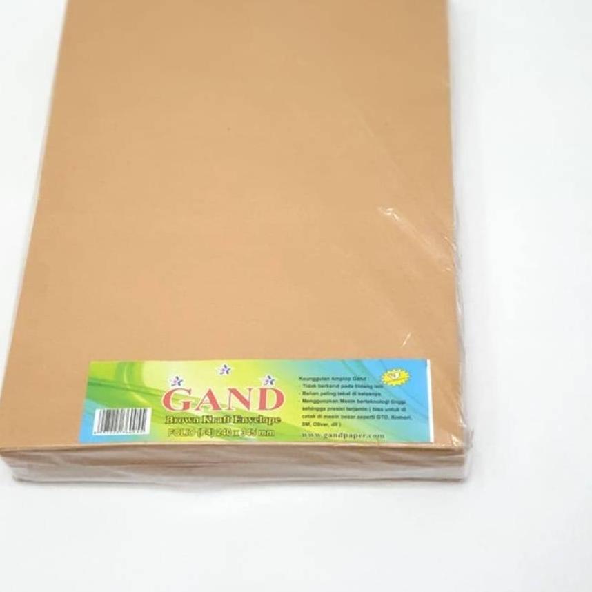 

Big Sale GAND Amplop coklat folio / Amplop coklat F4 .,