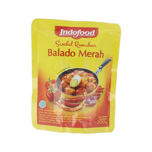 

INDOFOOD SAMBAL BALADO MERAH 200G