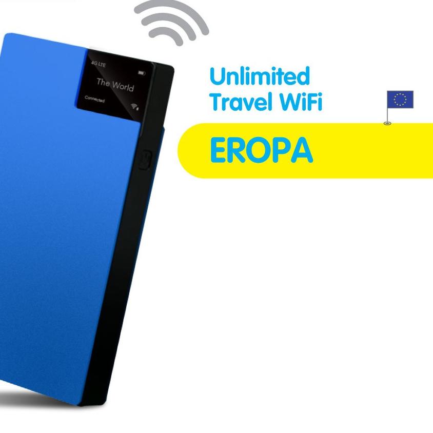 ۞ JavaMifi 4G Travel Wifi Europe Unlimited | Wifi Eropa ◊