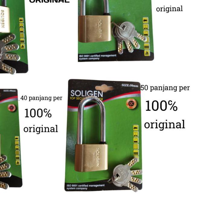 ◘ GEMBOK SOLIGEN KOMPUTER KEY/ SOLGEN PER ❅