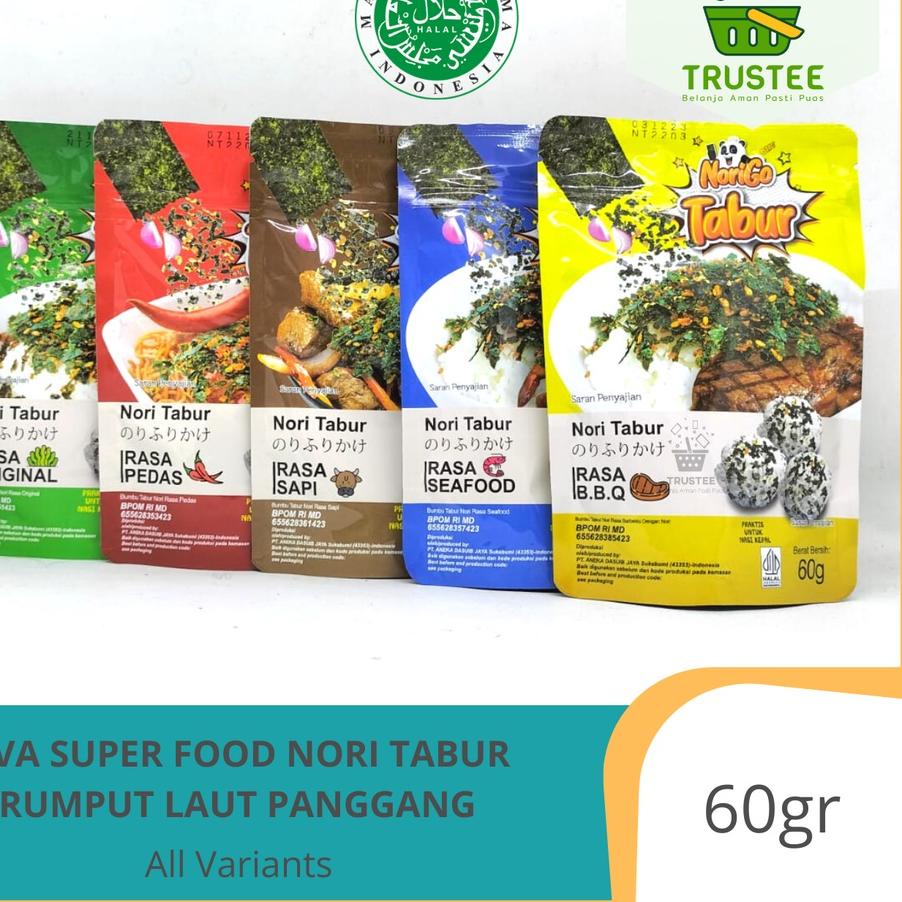 

HARGA GROSIR Java Super Food Nori Tabur Rumput Laut Panggang 60gr HALAL !!