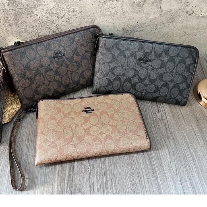 12.12 CLUTCH COACH ( KUALITAS SUPER PREMIUM ) HANDBAG WANITA PRIA 169-8 Res L 