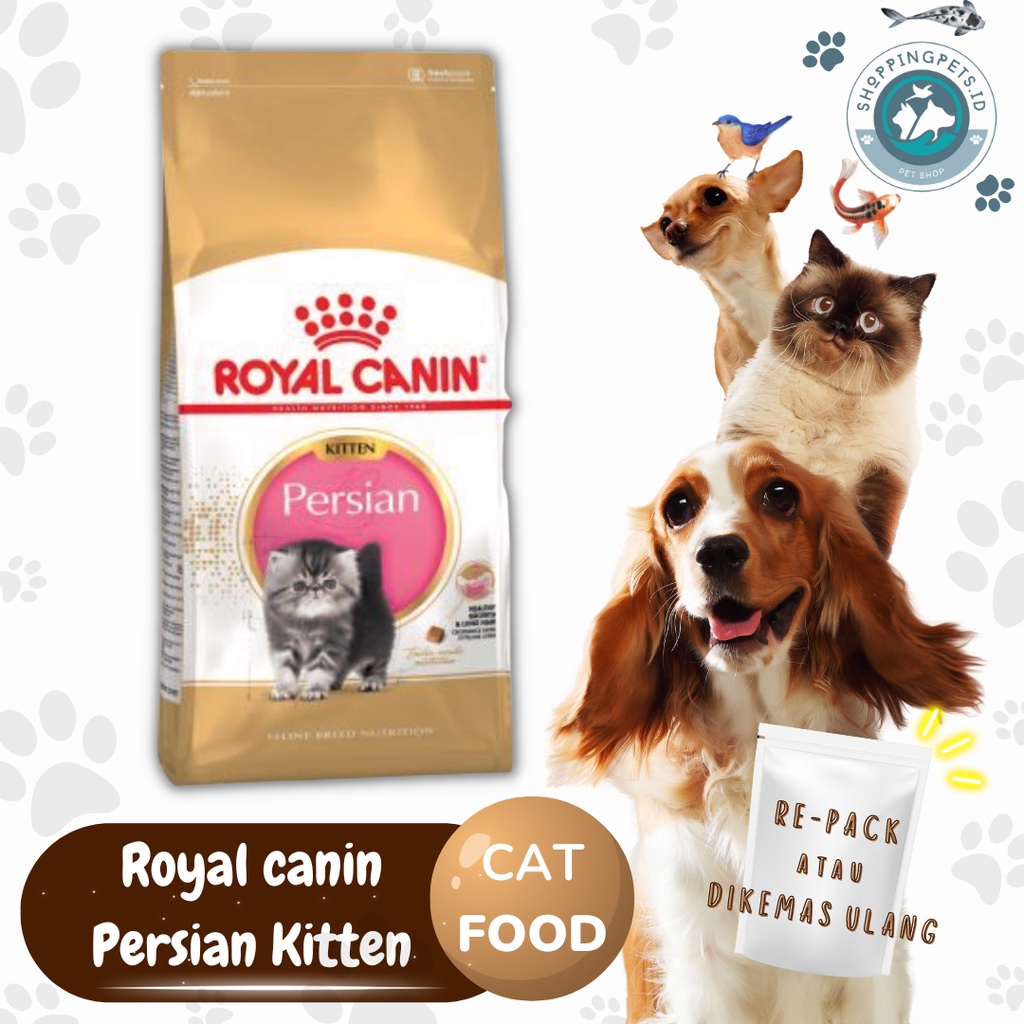 Royal Canin Kitten Persian 200gr s/d 1kg repack makanan kering makanan kucing-NoF [UP]