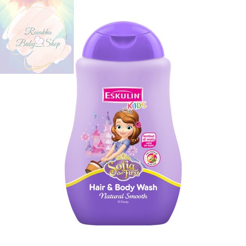 Eskulin Kids Hair Body Wash Sofia 280ml