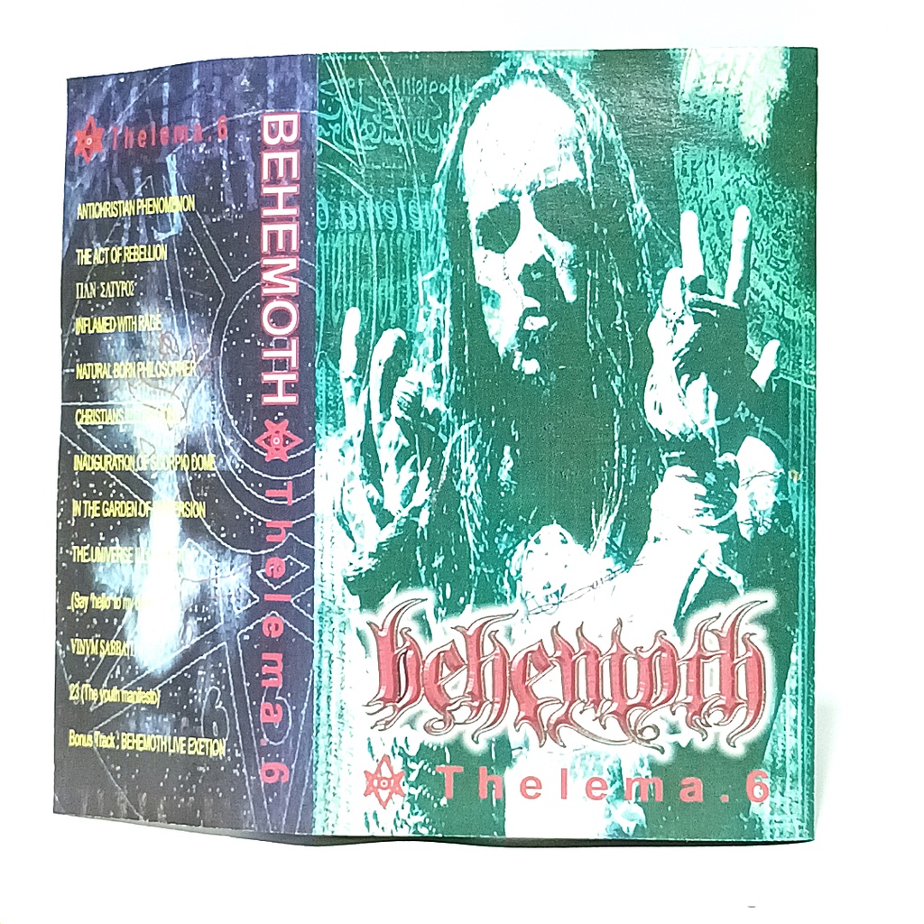 kaset tape Behemoth Thelema 6