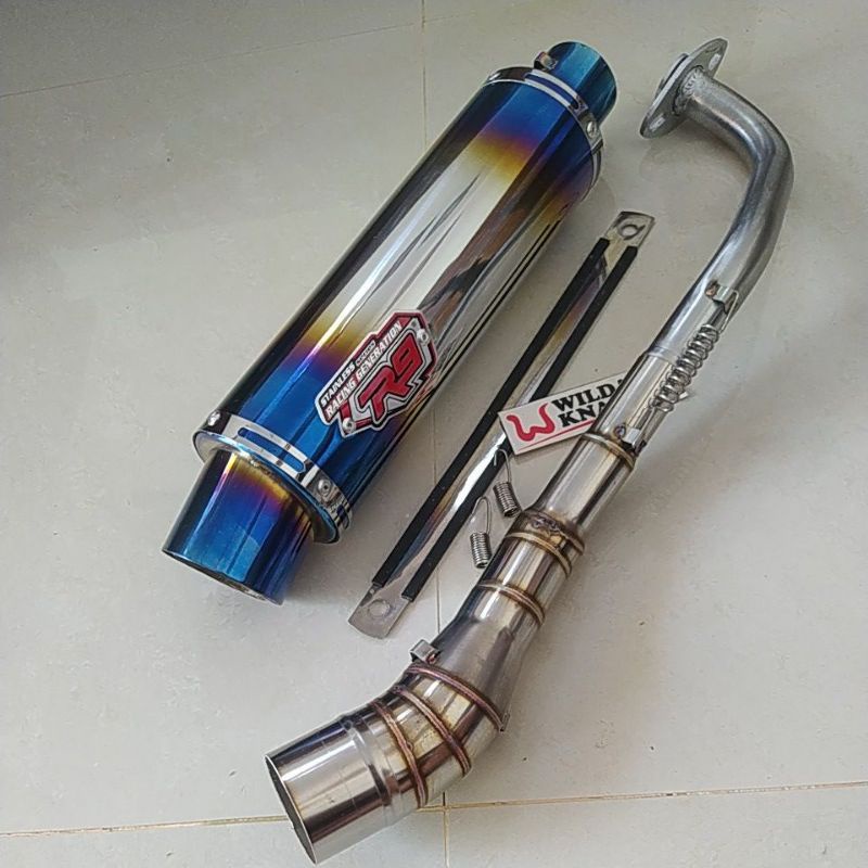 KNALPOT RACING NMAX NEW AEROX NEW 155 CONECTED PNP R9 MUGELO