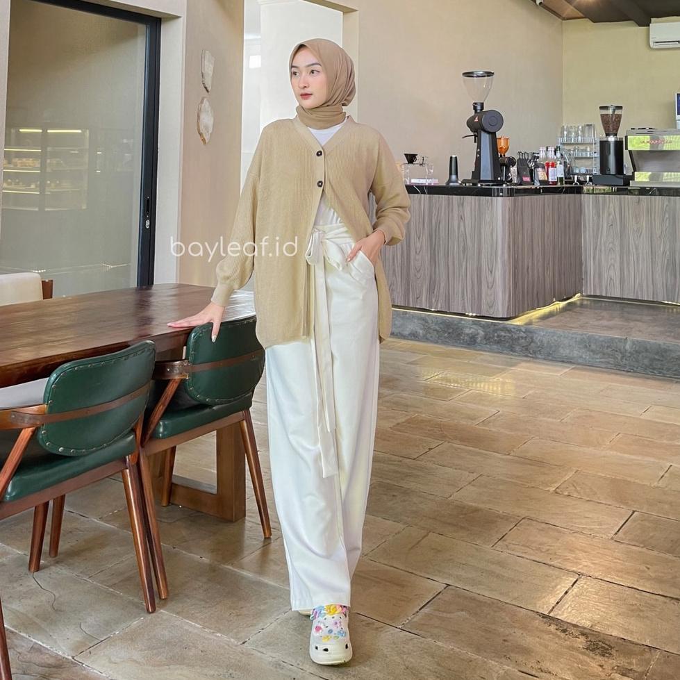 SALE TERBATAS Bayleaf.id Leta Knit Long Cardi